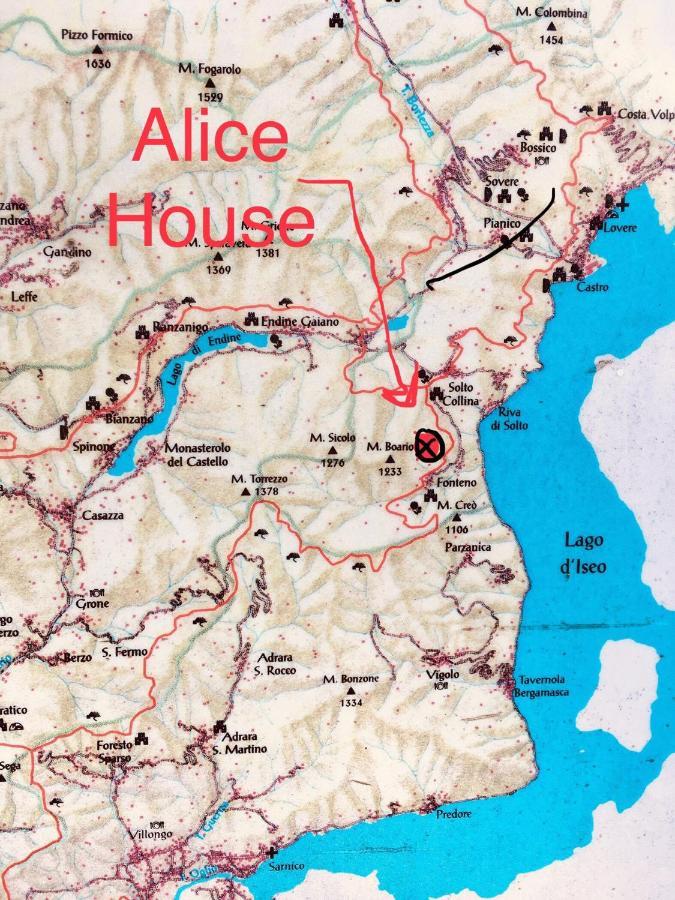 Alice'S House Villa Fonteno Exterior photo